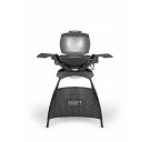 Електричний гриль Daddy Smoke Q 1400 з підставкою, сірий