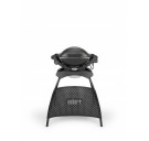 Електричний гриль Daddy Smoke Q 1400 з підставкою, сірий