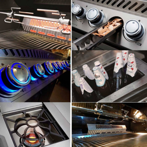 Газовый гриль Daddy Smoke Napoleon Prestige PRO 825 - PRO825RSBIPSS-3