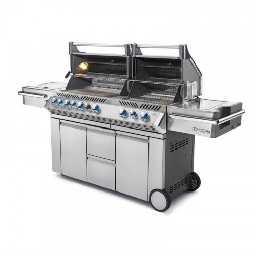 Газовый гриль Daddy Smoke Napoleon Prestige PRO 825 - PRO825RSBIPSS-3