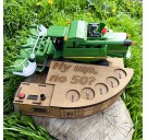 Наливатор BORO "Комбайнер" John Deere под 5 рюмок встроенным аккумулятором