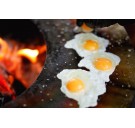 Гриль-мангал Smoke House HOLLA-GRILL-Black-Wide велика відкрита тумба