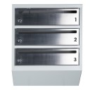Ящик почтовый LEVMETAL Е1-03 F Серый