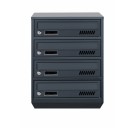 Ящик почтовый LEVMETAL Е1-04 A Антрацит