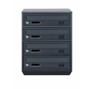 Ящик почтовый LEVMETAL Е1-04 B Антрацит