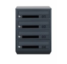 Ящик почтовый LEVMETAL Е1-04 D Антрацит