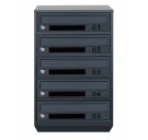 Ящик почтовый LEVMETAL Е1-05 D Антрацит