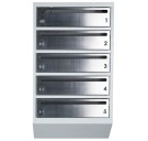 Ящик почтовый LEVMETAL Е1-05 F Серый