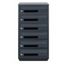 Ящик почтовый LEVMETAL Е1-06 C Антрацит