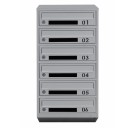 Ящик почтовый LEVMETAL Е1-06 D Серый