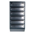 Ящик почтовый LEVMETAL Е1-06 F Антрацит