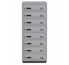 Ящик почтовый LEVMETAL Е1-08 B Серый