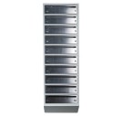 Ящик почтовый LEVMETAL Е1-10 F Серый