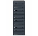 Ящик почтовый LEVMETAL Е2-10 B Антрацит
