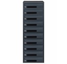Ящик почтовый LEVMETAL Е2-10 C Антрацит