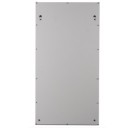 Задняя стенка для почтового ящика LEVMETAL ЗС на 6 квартир Серая