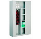 Шкаф металлический офисный LITPOL Sbm 218 2-х дверный с дверью типа жалюзи