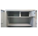 Шкаф металлический офисный LITPOL Sbm 240 усиленный 2-х дверный с тайником