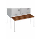 Скамейка выдвижная с подставкой для шкафа LEVMETAL ЛГ-7 800х370х800