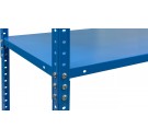 Стеллаж УХЛ-МАШ МС 4 полки 1450×1000×300 Голубой