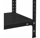 Стеллаж УХЛ-МАШ МС 4 полки 1450×1000×300 Черный