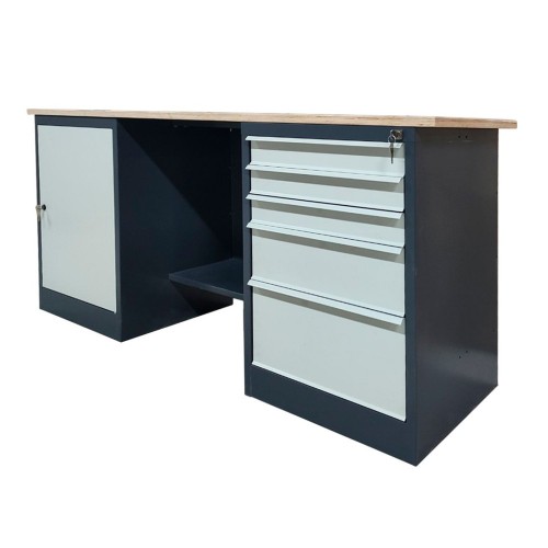 Верстак металлический двухтумбовый LITPOL Stw 326-3MSB/D