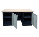 Верстак металлический двухтумбовый LITPOL Stw 326-D/D