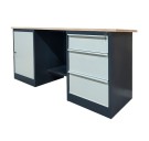 Верстак металлический двухтумбовый LITPOL Stw 326-D/S2B