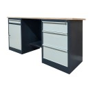 Верстак металлический двухтумбовый LITPOL Stw 326-МD/S2B
