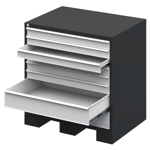 Инструментальная тумба для мастерской LITPOL Szw 305 6M2S