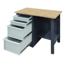 Верстак металлический однотумбовый LITPOL Stw 325/1500-2М2B