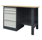 Верстак металлический однотумбовый LITPOL Stw 325/1500-2М2B