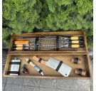 Подарочный набор Mzavod Мастер BBQ темный