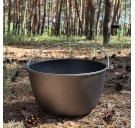 Котел туристический КТ-08КС чугунный с крышкой-сковородой 8л