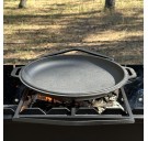 Котел туристический КТ-08КС чугунный с крышкой-сковородой 8л
