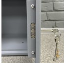 Офисный сейф СБЕ-550 серый