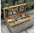 Подарочный набор Mzavod Мастер Гриль кейс-столик светлая текстура