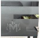 Костровая чаша Mzavod Гала 52.4х30.4х70см 2мм
