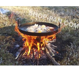 Сковорода для пикника со съемными ручками.