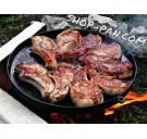 Сковорода борони з кришкою для пікніка, з диска для багаття