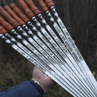 Шампуры с гравировкой 10 шт (одинаковая гравировка на всех шампурах)