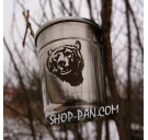 Подставка под рюмку с надписью