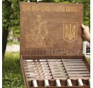 Коробка для шампуров с индивидуальной надписью