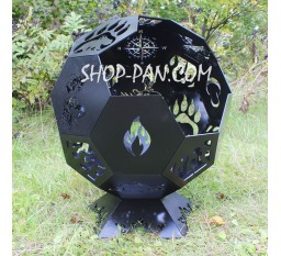 Чаша для огня крашена (сфера)