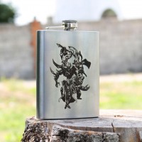 Фляга 240 ml с индивидуальной гравировкой (SP00517)