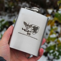 Фляга 240 ml с гравировкой - 95 десантно-штурмовая бригада (SP00517)