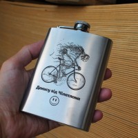 Фляга 240 ml с индивидуальной гравировкой (SP00517)