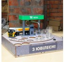 Наливатор АЗС на 7 рюмок - Фура Volvo