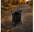 Урна с пепельницей 50 л (SPU0008)