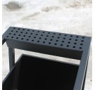 Урна с пепельницей 50 л (SPU0008)